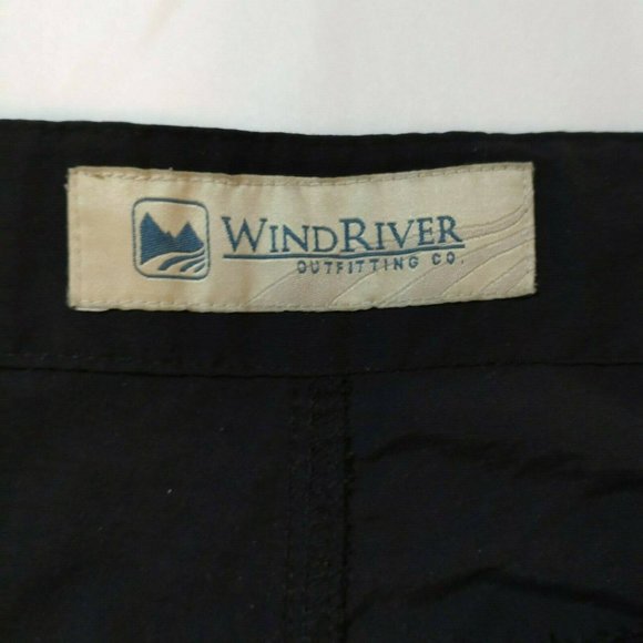 WindRiver Outfitting Co. Size 36'' 3/4 Length Navy Shorts - Picture 6 of 11